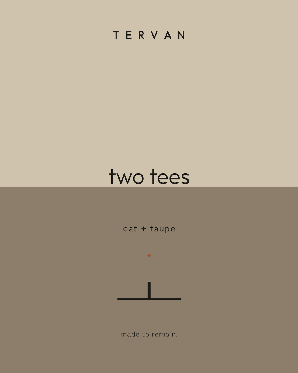 2-pack — oat + taupe