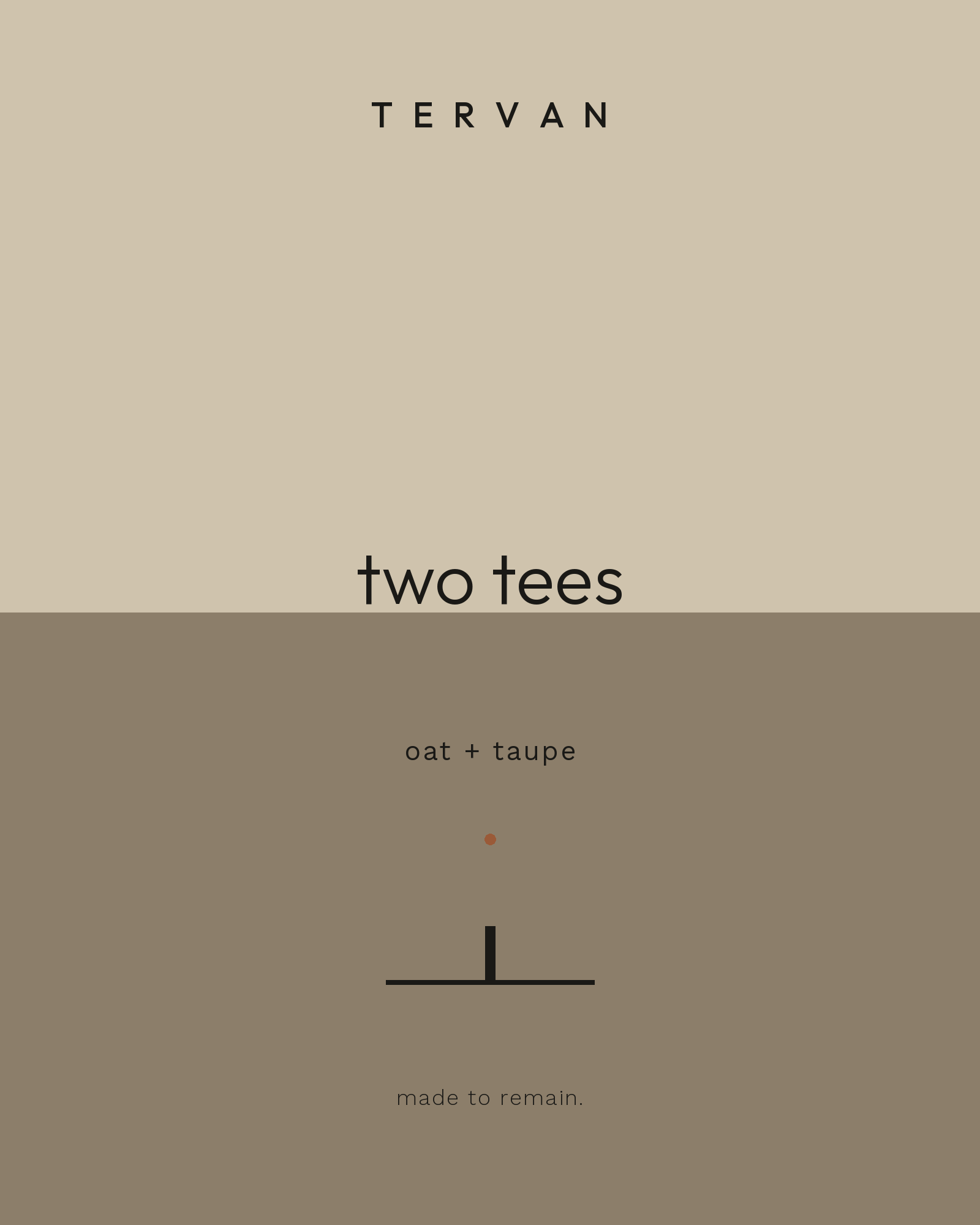 2-pack — oat + taupe